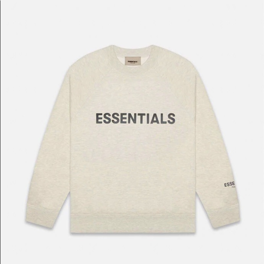 Fear of God oatmeal Crewneck
